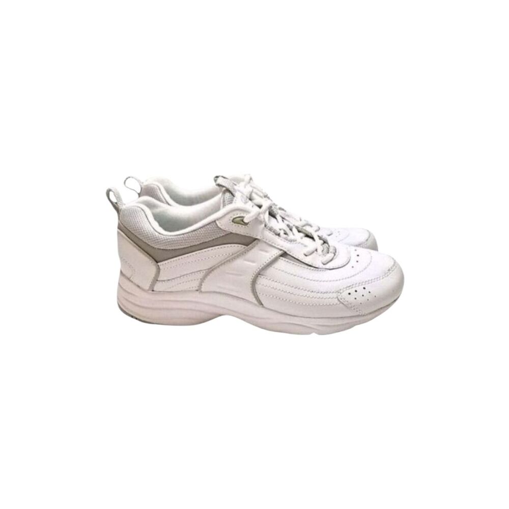 Easy Spirt White Leather Sneakers Size 9